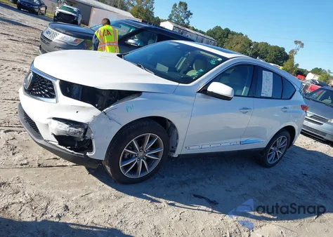 2020 Acura Rdx Technology Package из США, поврежденный, VIN 5J8TC1H50LL004290